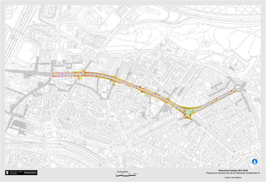 Comienzan Las Obras Del Itinerario Ciclista Camino De Vinateros