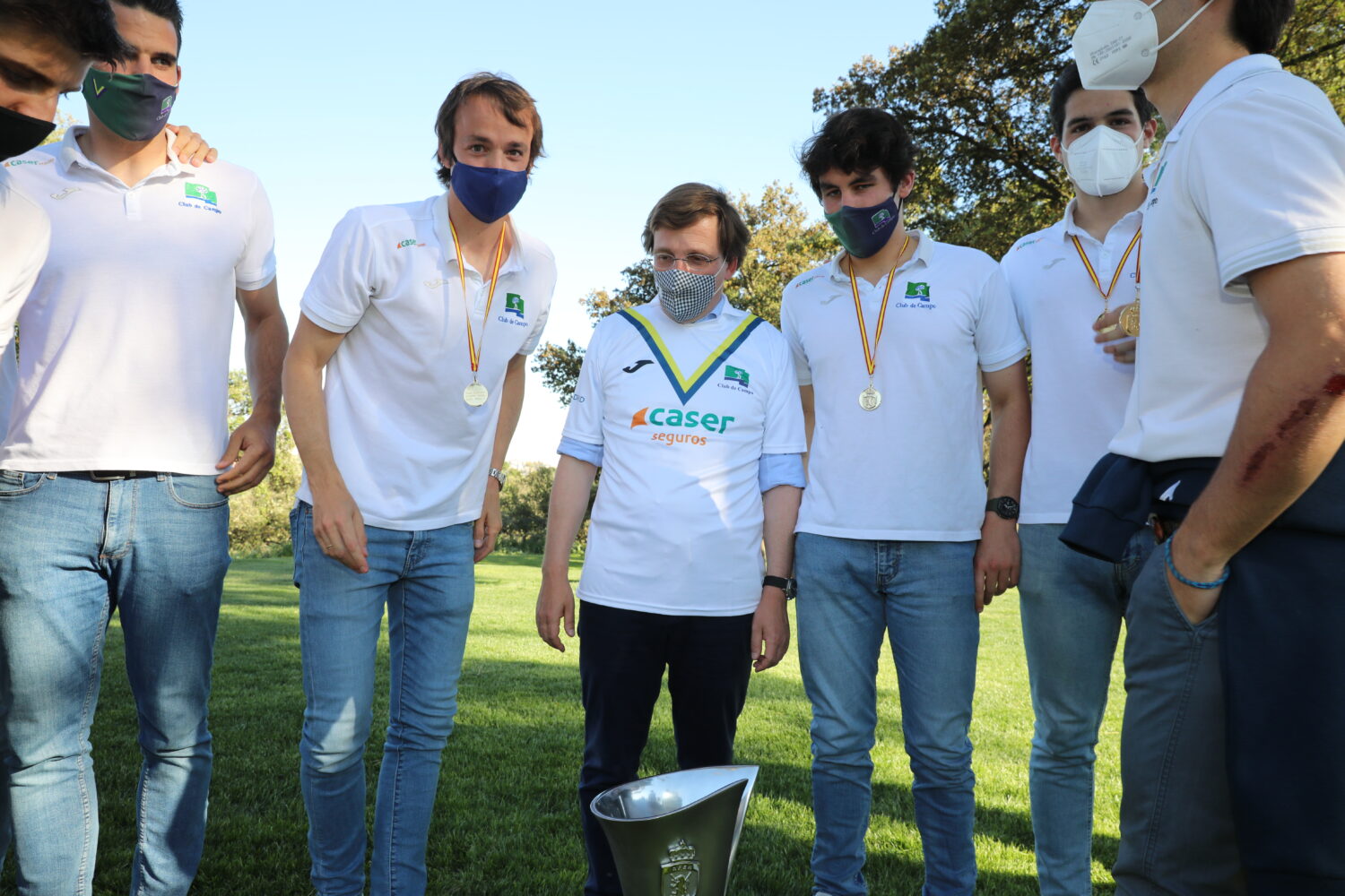 Almeida Celebra El Doblete Del Club De Campo Villa De Madrid En La Liga