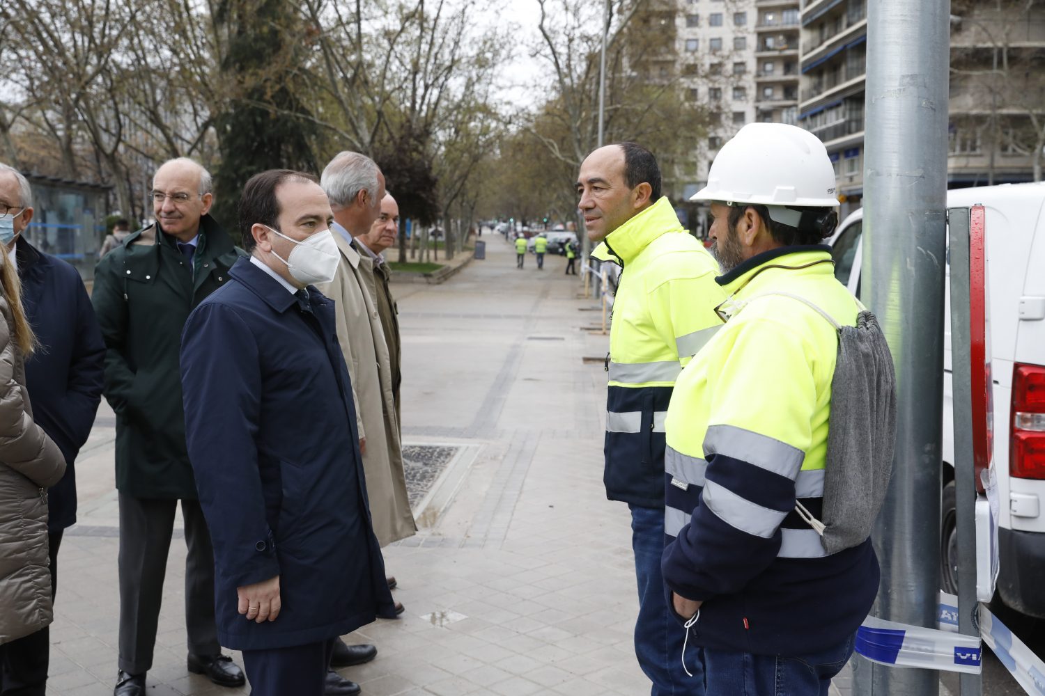 Comienza la construcción del primer tramo del carril bici de Castellana