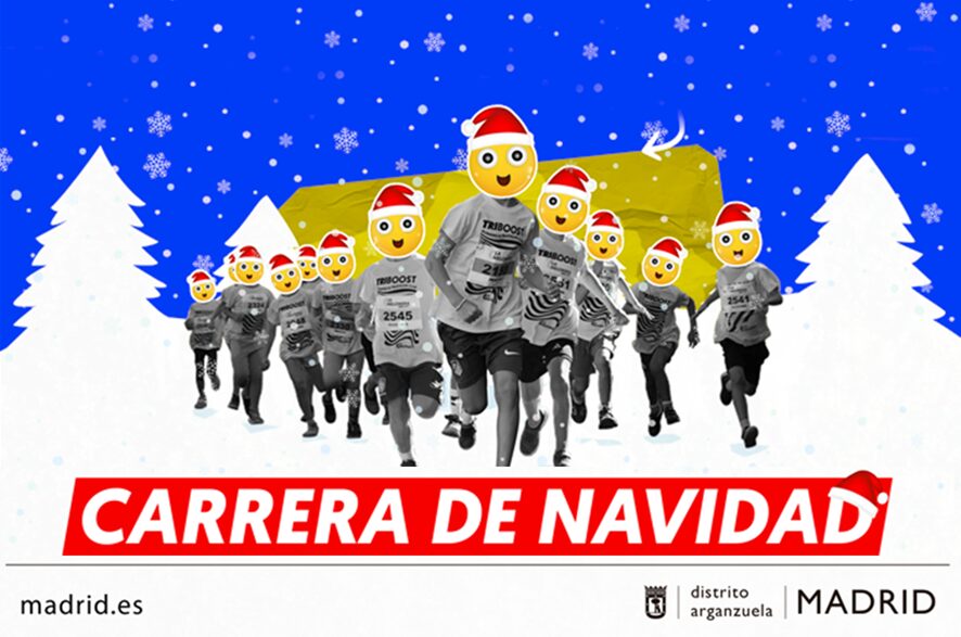 carrera de navidad