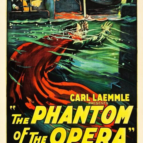 Cartel de la película 'El fantasma de la ópera'
