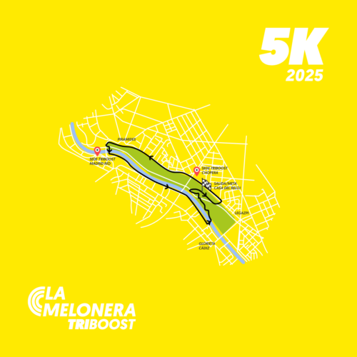 Ruta de la carrera 5k Melonera