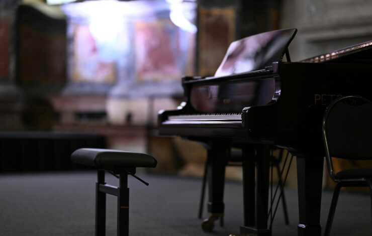 piano del ciclo de cine mudo