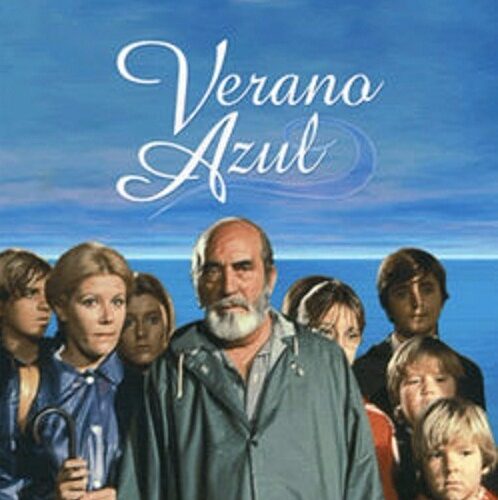 Cartel de la serie de Verano azul dirigida por Antonio Mercero
