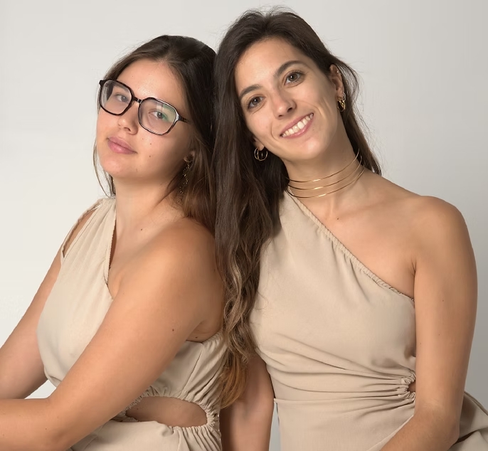 Las pianistas Elena Doménech y Marina Gallego