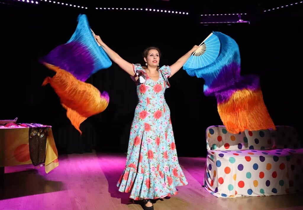 La soprano y bailaora Azucena del Castillo 