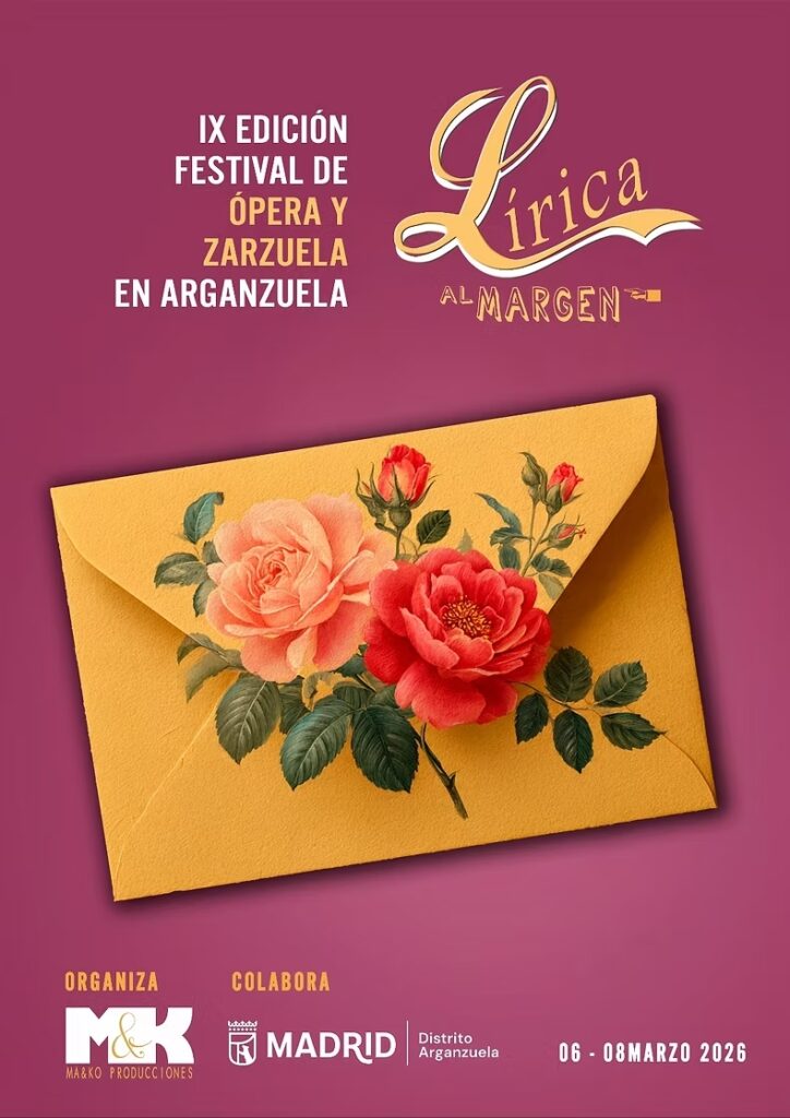Cartel de la IX edición del festival 'Lírica al margen'