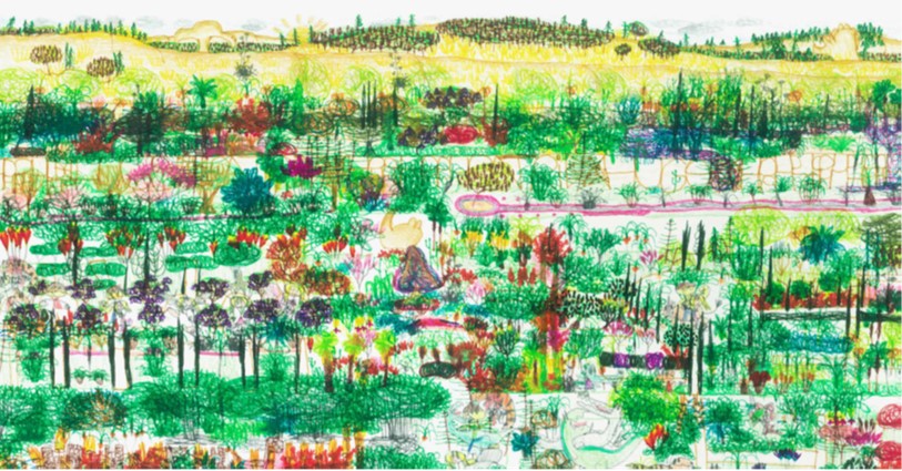 Obra del artista Hugo López Catalán