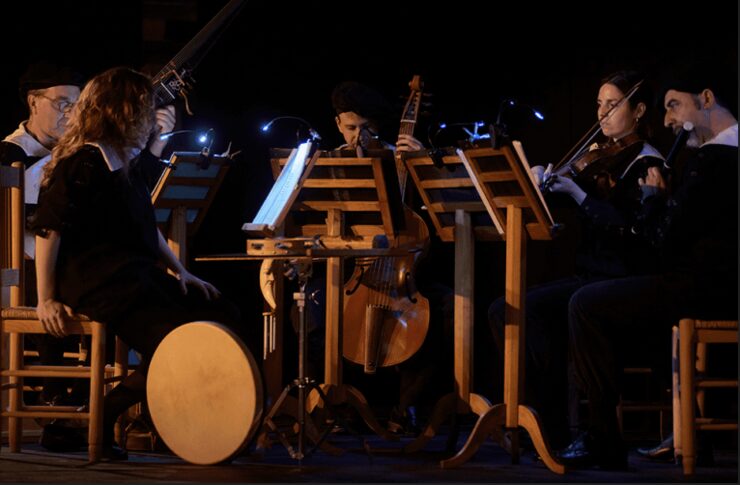Los músicos de la Máquina Real