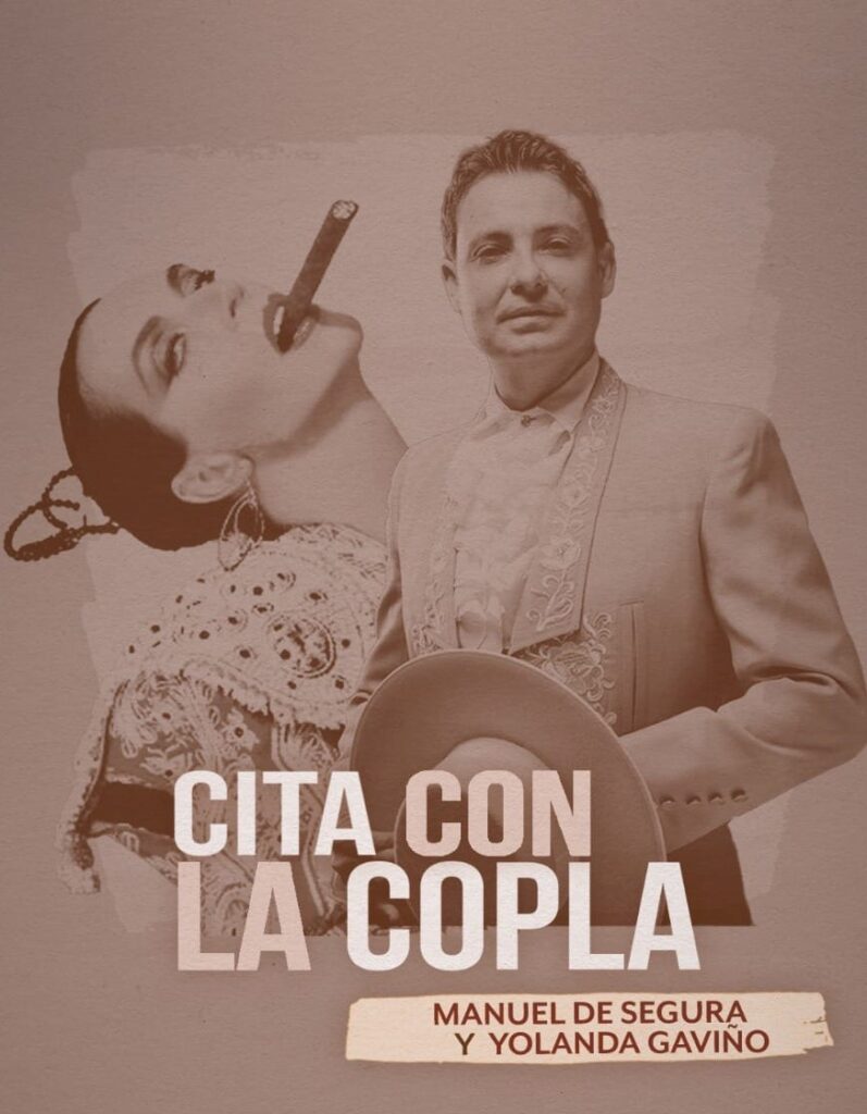 Cartel del espectáculo 'Cita con la copla'