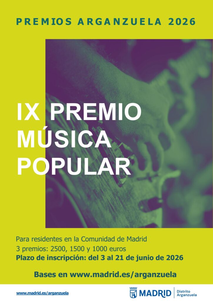 Cartel de la IX Edición de Música Popular