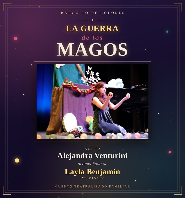 Cartel de 'La guerra de los magos'
