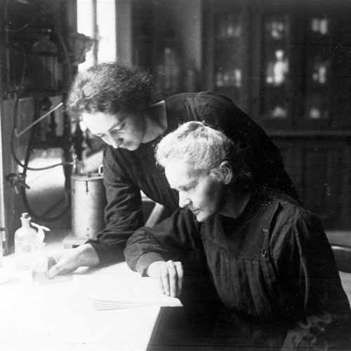 Marie e Irène Curie