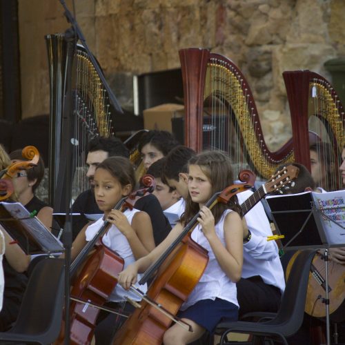 Encuentro Orquestal EOS concierto clausura Alba de Tormes