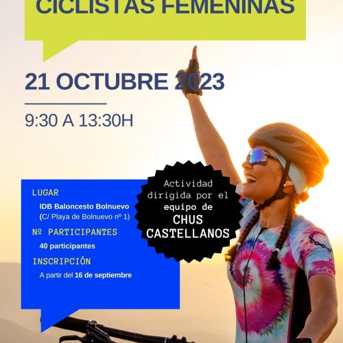 Cartel jornadas feministas ciclistas