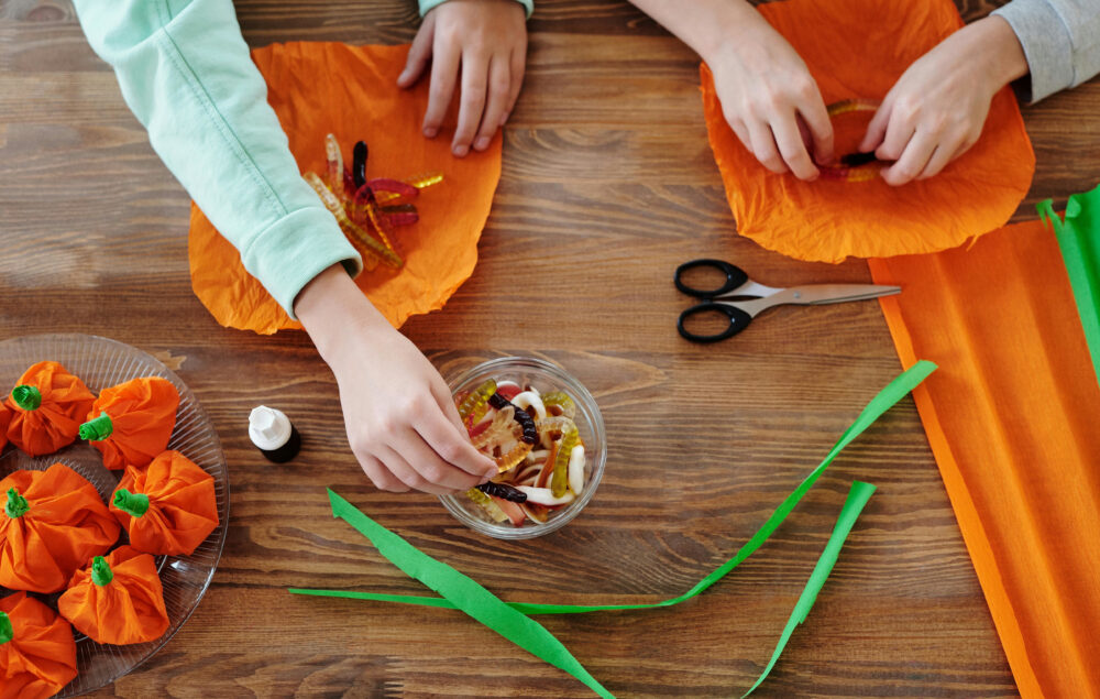 taller de calabazas de halloween