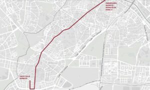 Mapa de la Cabalgata de Reyes de Carabanchel 2025