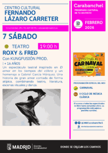 Cartel de la función Roxy & Fred