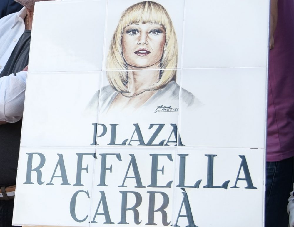Nueva plaza de Raffaella Carrà