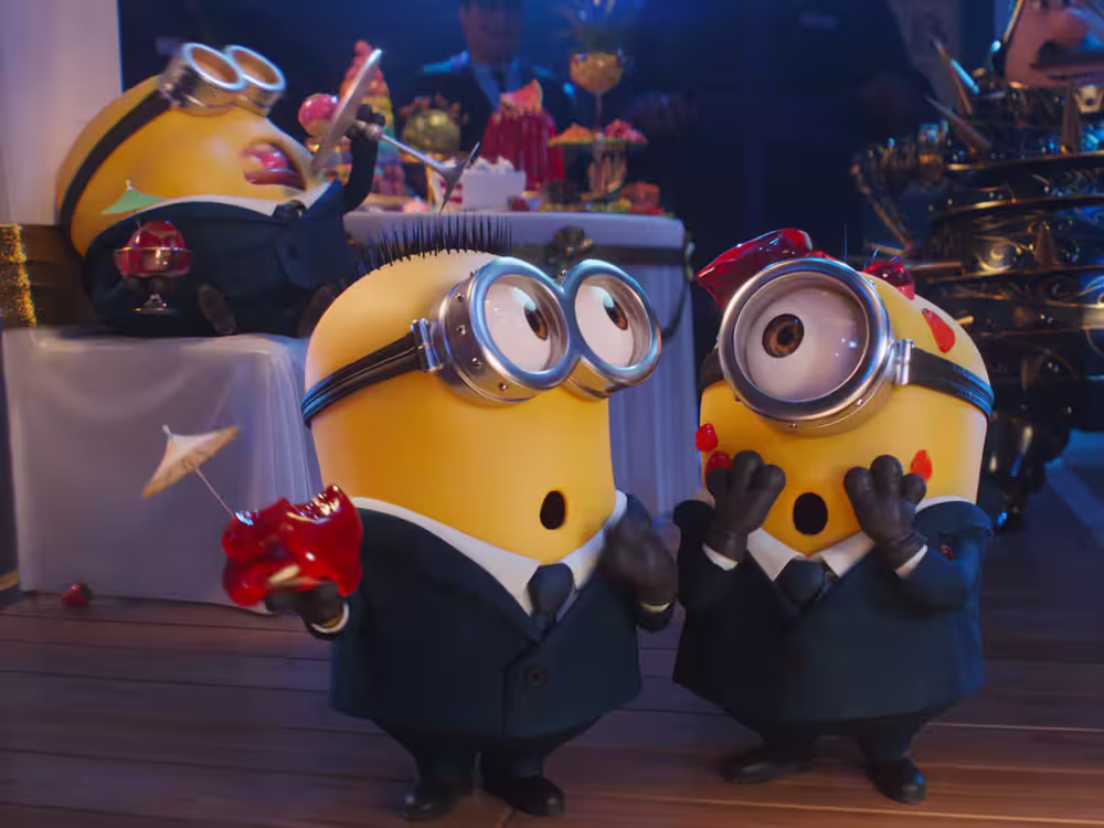 Los Minions en Gru 4 Mi villano favorito