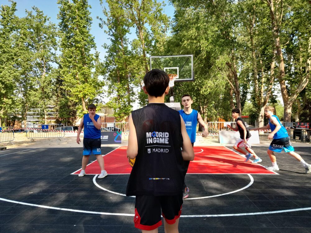 jugadores de básquet 3x3