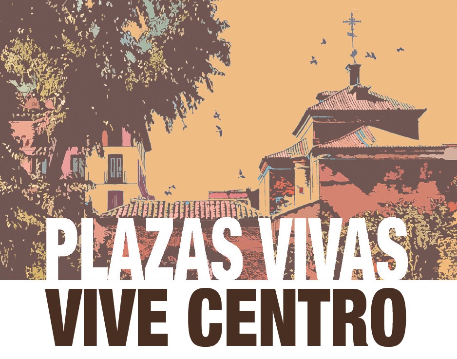 Ilustración del programa Plazas Vivas Vive Centro