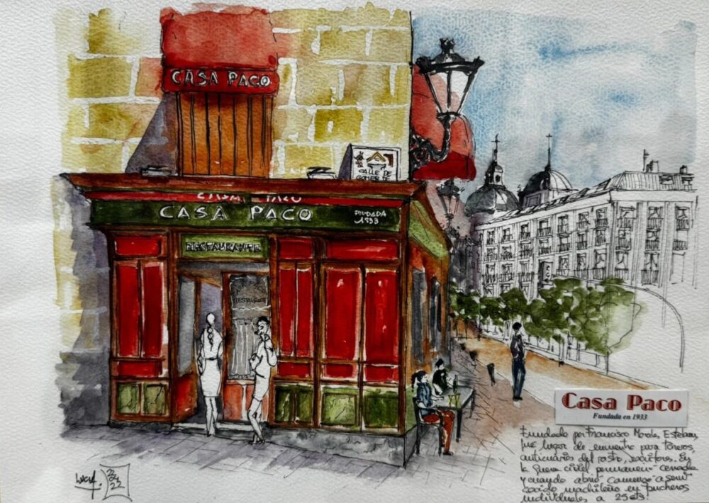 Fachada del comercio Casa Paco