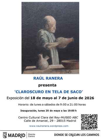cartel exposición Raúl Ranera