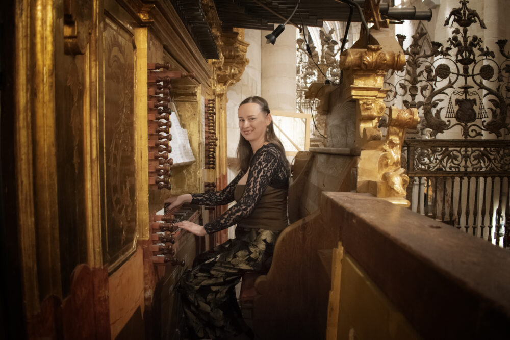 La organista Lucie-Zakova