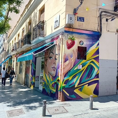 obra decorativa del Festival CALLE 2026