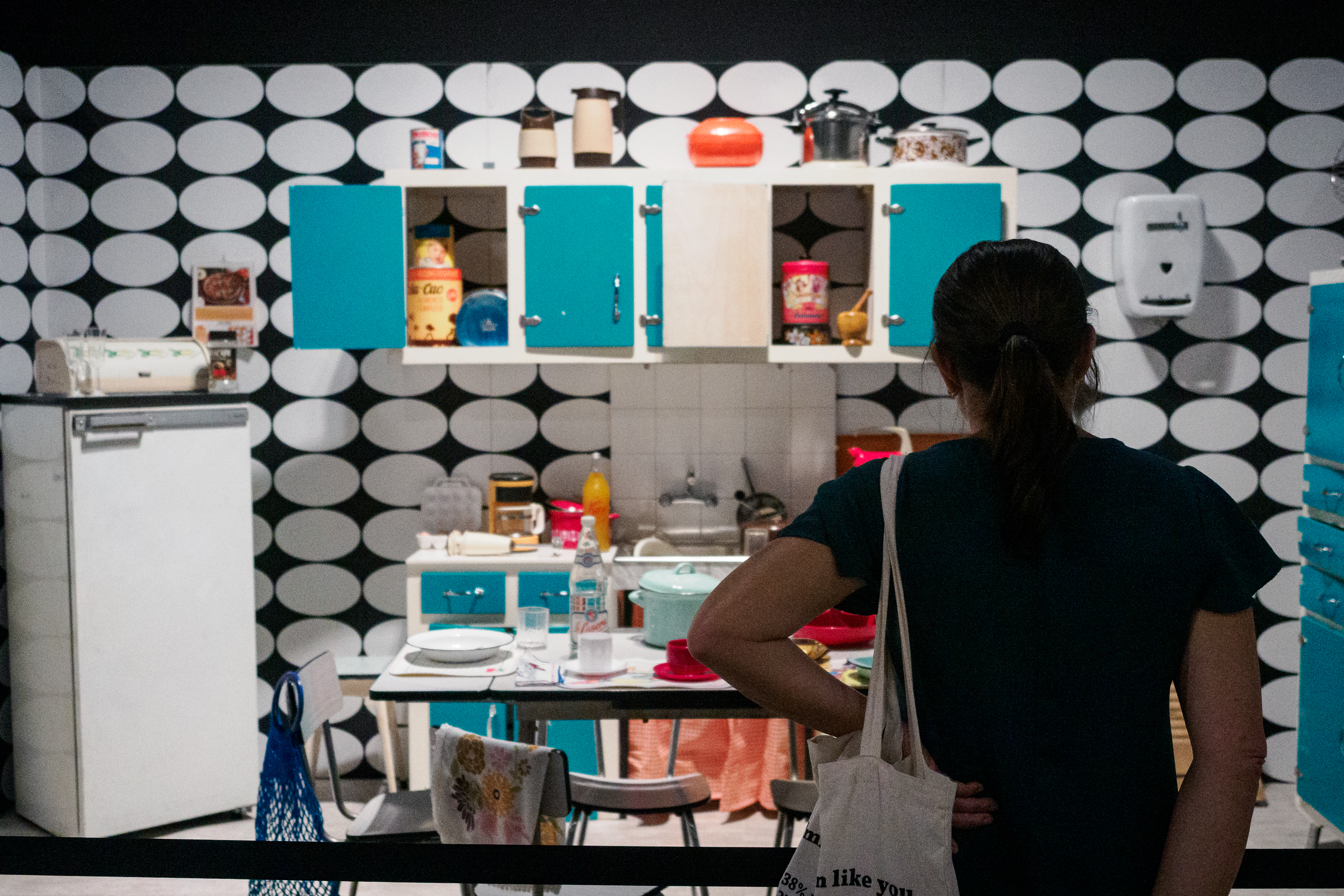 Exposición "Yo fui a EGB" cocinita de juguete