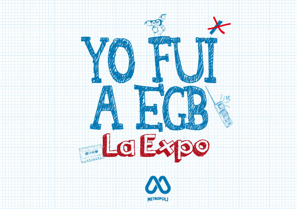 cartel exposición Yo fui a EGB