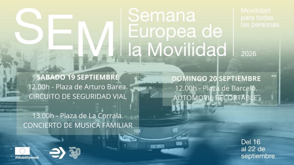 Programa de la SEM2026 en el distrito de Centro