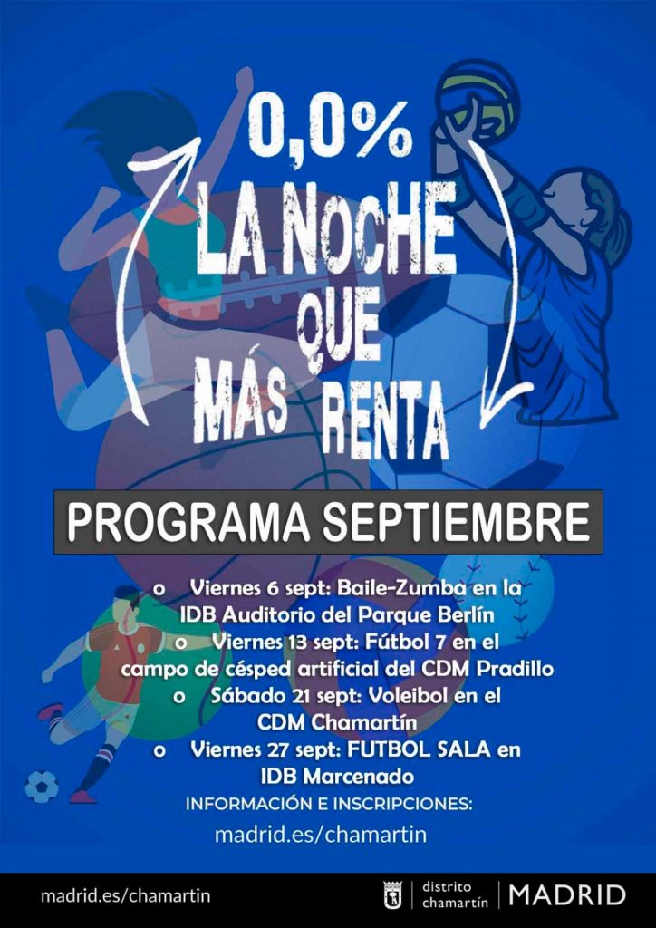 Cartel de 'La noche que más renta'