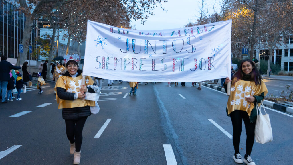 Comparsa del CEIP Isaac Albéniz.