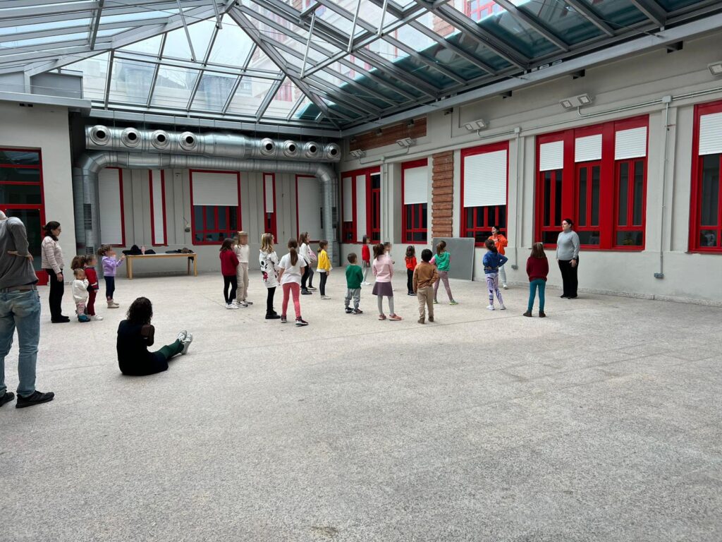 Taller de danza moderna en el mes de enero