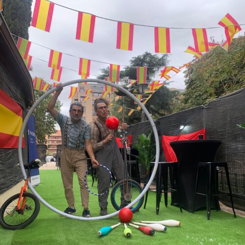 Payasos en las Fiestas de San Miguel