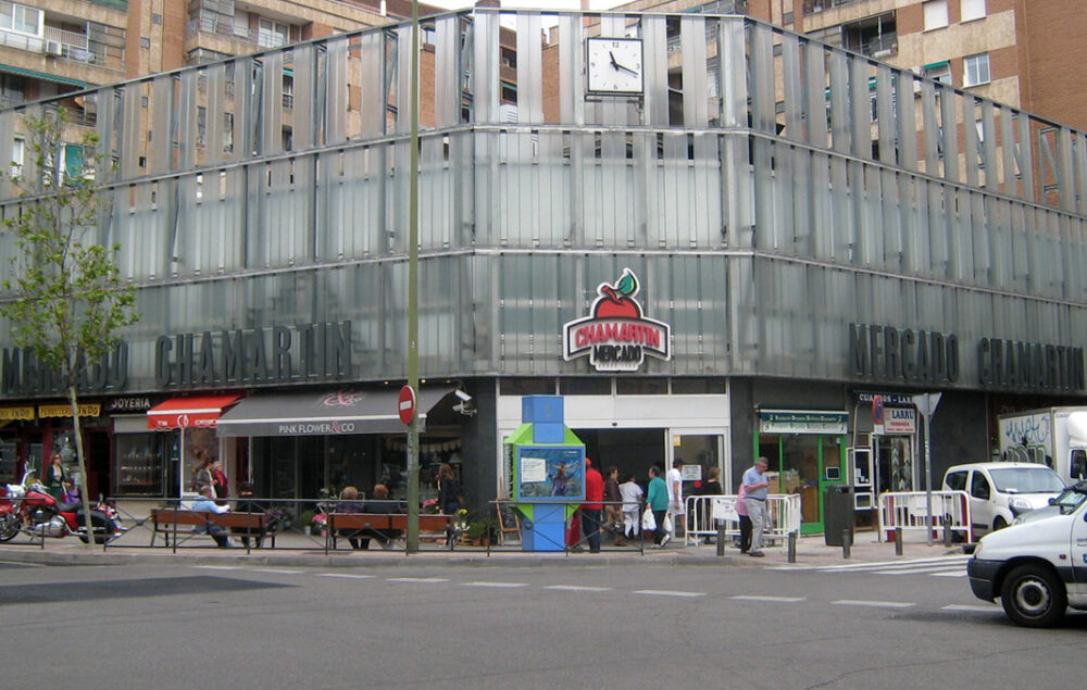 Exterior del mercado de chamartín