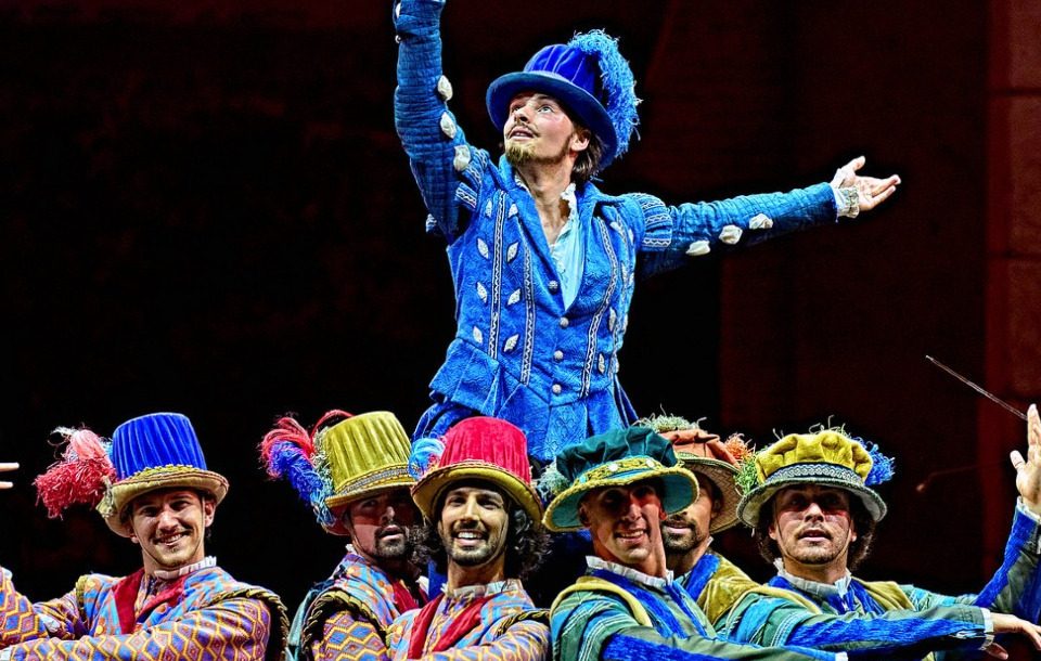 Escena del espectáculo Puy du Fou