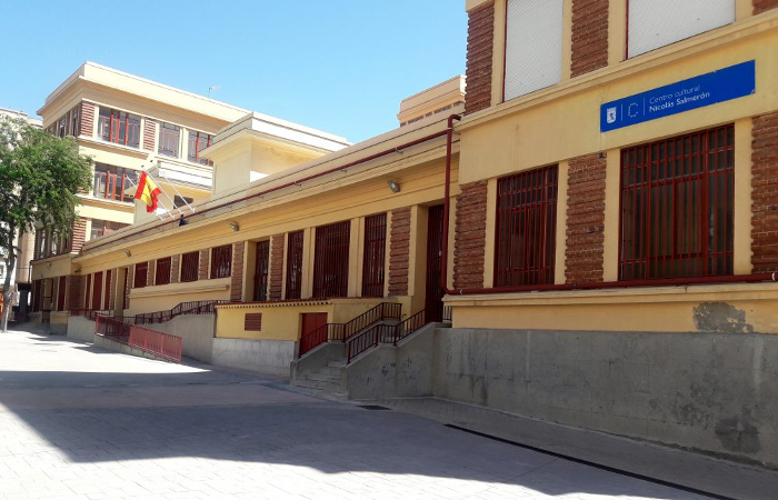 Fachada de centro cultural Nicolás Salmerón
