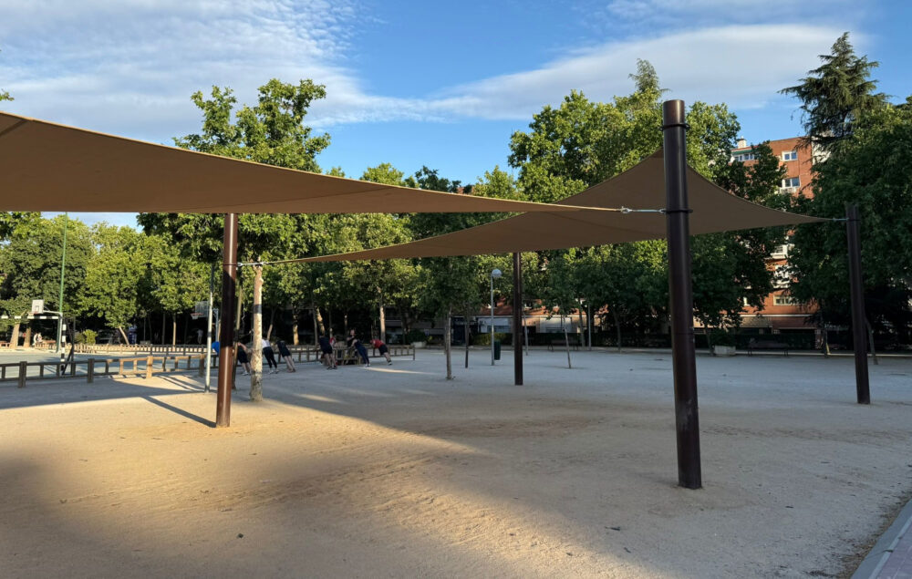 Toldos parque de berlín