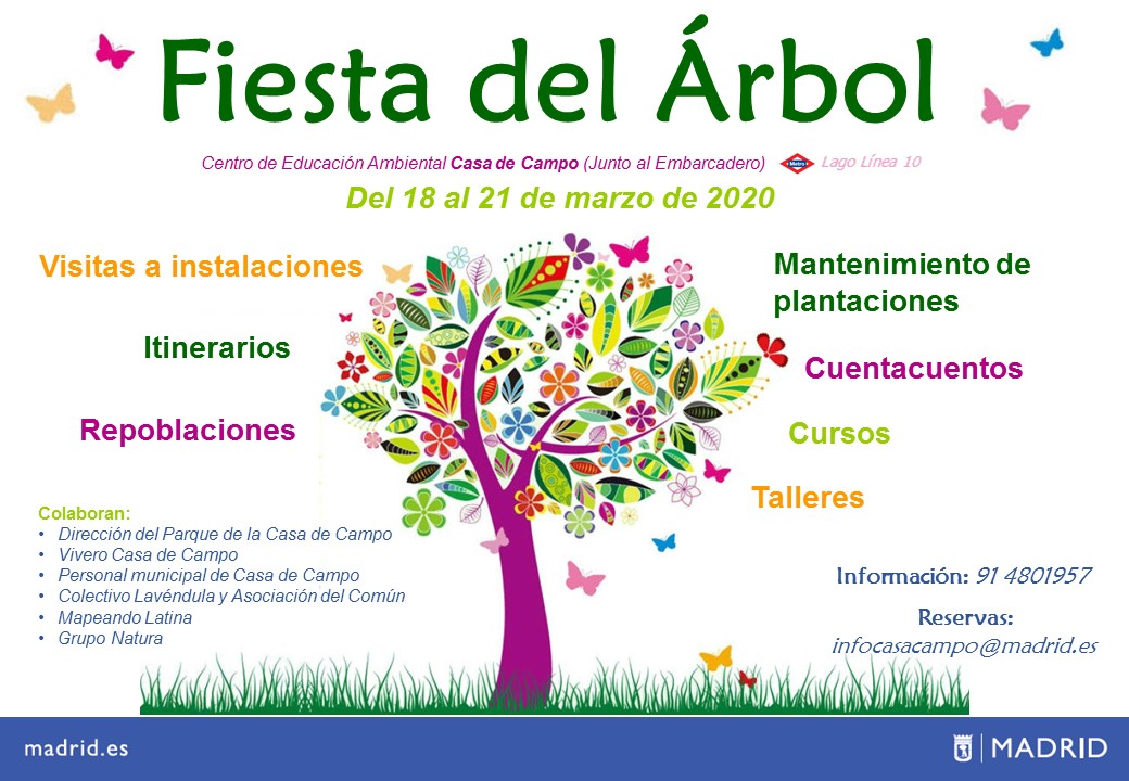 Fiesta del Árbol – Centro de Educación Ambiental de Casa de Campo