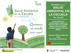Webinar: Salud Ambiental en la Escuela. Por una vida más sana