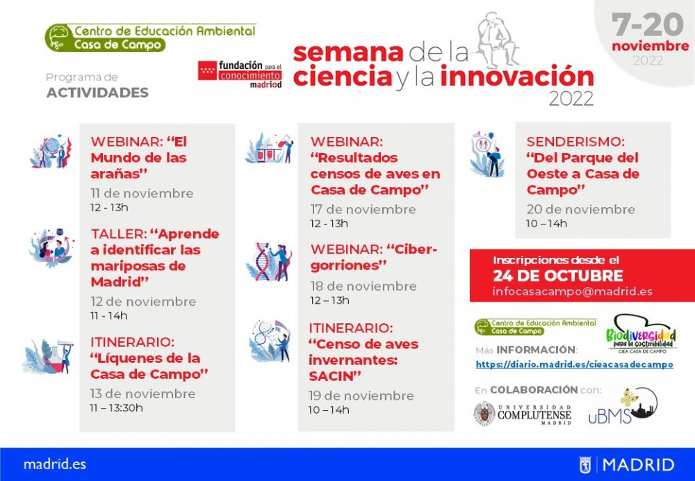Semana de la Ciencia y la Innovación 2022: PROGRAMACIÓN – Centro de ...