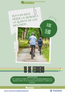 Conectando en verde: en bici desde la Dehesa a la Quinta de los Molinos @ CIEA Dehesa de la Villa