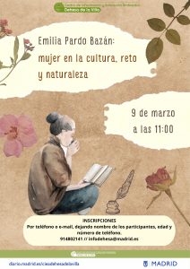 Emilia Pardo Bazán: mujer en la cultura, reto y naturaleza. @ CIEA Dehesa de la Villa