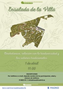 Ensalada de la Villa: etnobotánica, biodiversidad y saberes tradicionales. @ CIEA Dehesa de la Villa