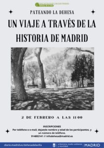 PATEANDO LA DEHESA: UN VIAJE A TRAVÉS DE LA HISTORIA DE MADRID @ CIEA Dehesa de la Villa