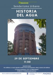 Senderismo urbano: historia del agua @ CIEA DEHESA DE LA VILLA