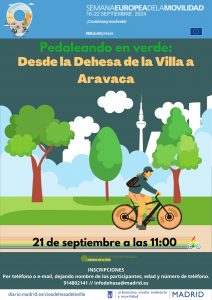 Pedaleando en verde: de la Dehesa de la Villa a Aravaca @ Carmen Dehesa de la Villa